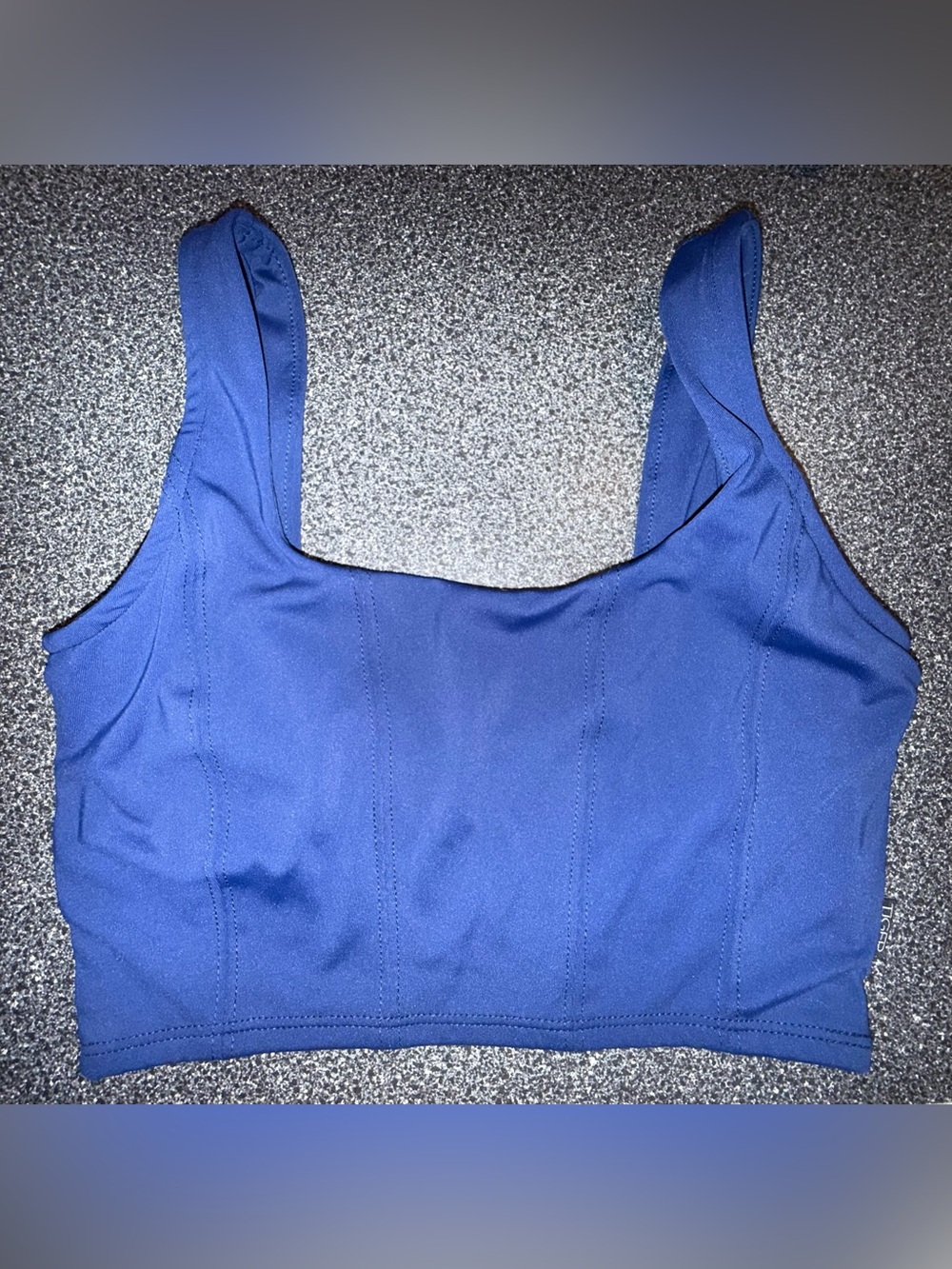 Tiger Friday Dance Bra Top Navy Blue Size Adult XS